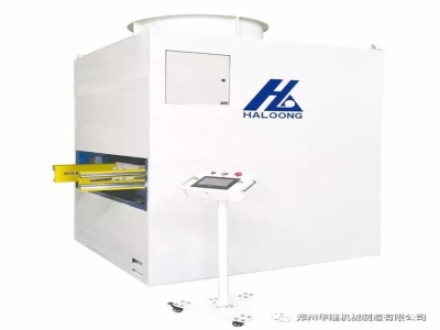 華隆耐火磚布料機，一年省一個人的工資